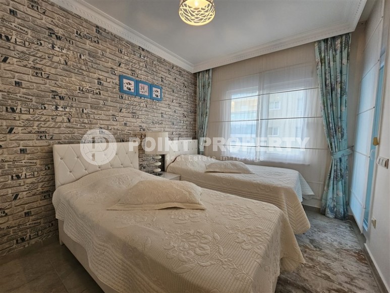 Стильная квартира с дизайнерским ремонтом в 300 метрах от пляжа, в районе Махмутлар-id-6974-фото-8