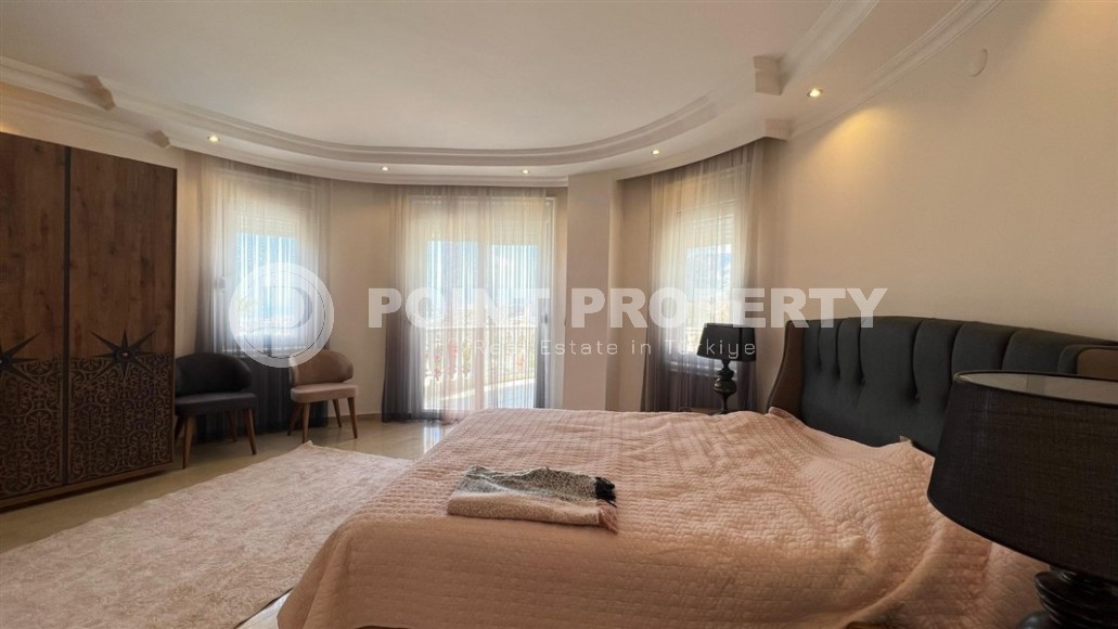 Panoramic villa with sea and mountain views in a picturesque, ecologically clean area of Alanya - Kargicak-id-6975-photo-10