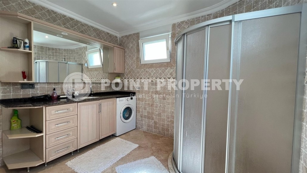 Panoramic villa with sea and mountain views in a picturesque, ecologically clean area of Alanya - Kargicak-id-6975-photo-13