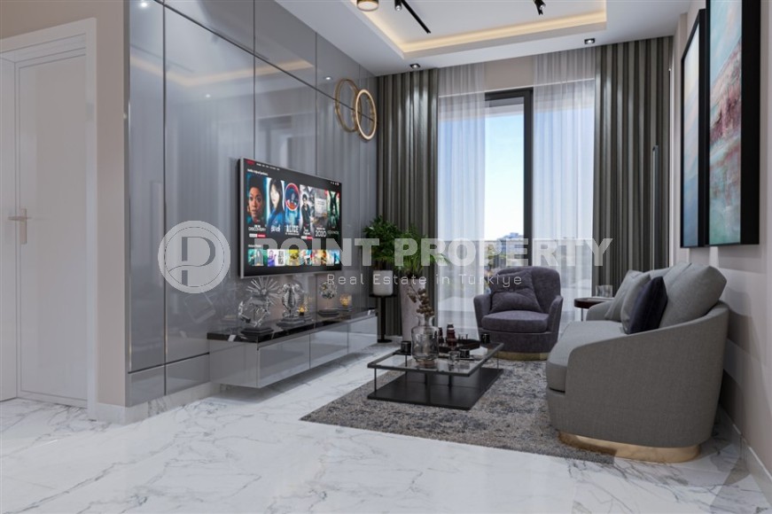 New apartment on the 8th floor in a residential complex at the final stage of construction, 800 meters from the sea-id-6915-photo-2