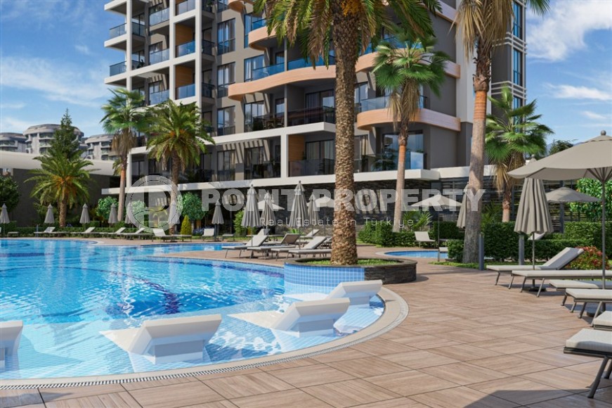 New apartment on the 8th floor in a residential complex at the final stage of construction, 800 meters from the sea-id-6915-photo-15