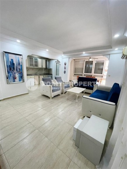 Готовая к проживанию квартира на 1-м этаже в резиденции 2006 года постройки, в центре Аланьи-id-6977-фото-1