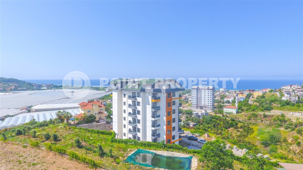 New apartment with sea views in a quiet, ecologically clean area of Alanya - Demirtas-id-6983-photo-20