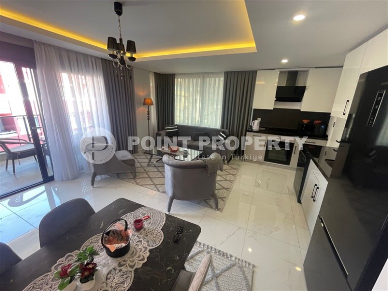 Современная двухуровневая квартира 2+1 на 5-м этаже с мансардой, в комфортабельной резиденции, построенной в 2022 году-id-6985-фото-2