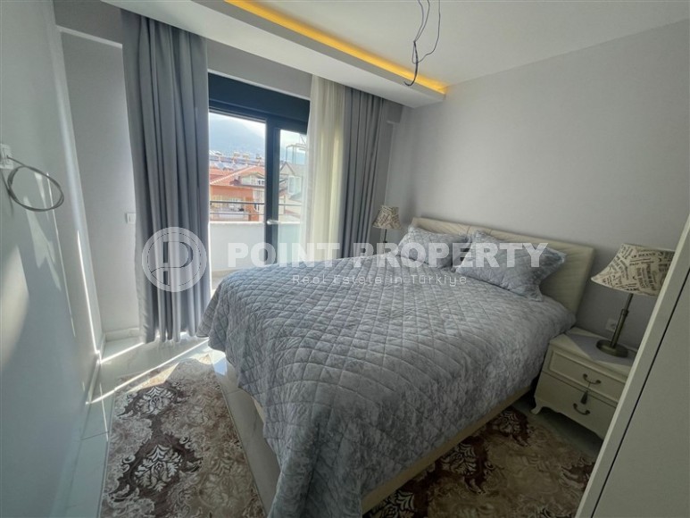 Современная двухуровневая квартира 2+1 на 5-м этаже с мансардой, в комфортабельной резиденции, построенной в 2022 году-id-6985-фото-6