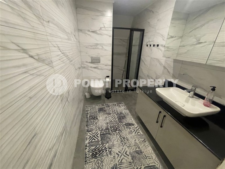 Современная двухуровневая квартира 2+1 на 5-м этаже с мансардой, в комфортабельной резиденции, построенной в 2022 году-id-6985-фото-10