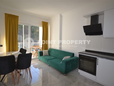 Готовая к проживанию квартира 1+1, общей площадью 50 м2, в перспективном районе Аланьи - Авсаллар-id-6994-фото-1