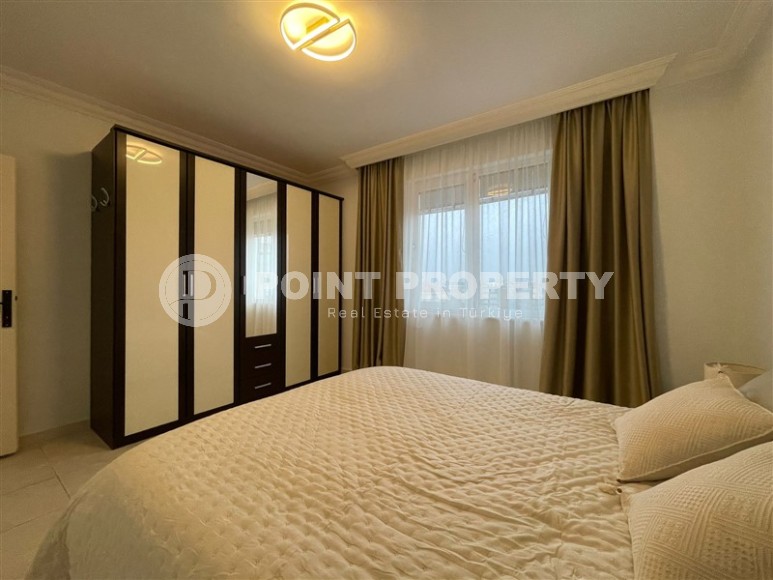 Просторная квартира с новым ремонтом и современным дизайном, в 150 метрах от моря, в центре района Тосмур-id-6995-фото-7