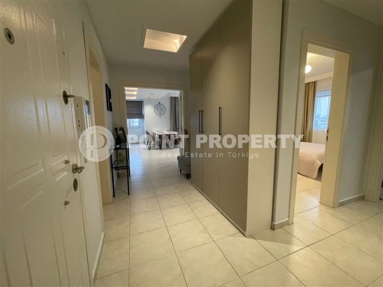 Просторная квартира с новым ремонтом и современным дизайном, в 150 метрах от моря, в центре района Тосмур-id-6995-фото-8