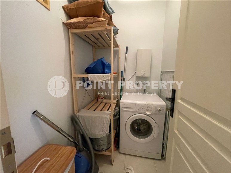 Просторная квартира с новым ремонтом и современным дизайном, в 150 метрах от моря, в центре района Тосмур-id-6995-фото-10