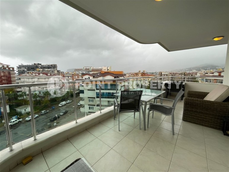 Просторная квартира с новым ремонтом и современным дизайном, в 150 метрах от моря, в центре района Тосмур-id-6995-фото-13