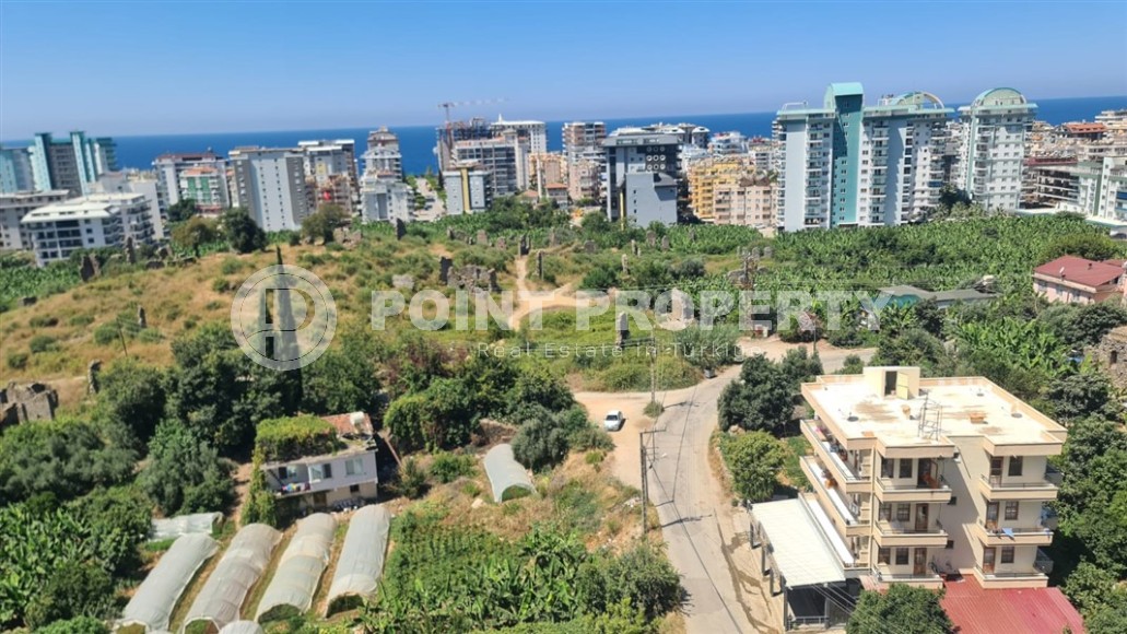 Панорамная квартира с видом на море на 11-м этаже, в современном районе Аланьи - Махмутлар-id-6996-фото-11