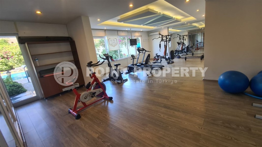 Панорамная квартира с видом на море на 11-м этаже, в современном районе Аланьи - Махмутлар-id-6996-фото-12