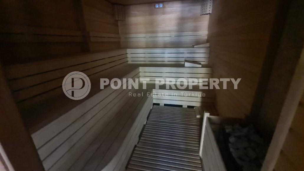 Панорамная квартира с видом на море на 11-м этаже, в современном районе Аланьи - Махмутлар-id-6996-фото-13