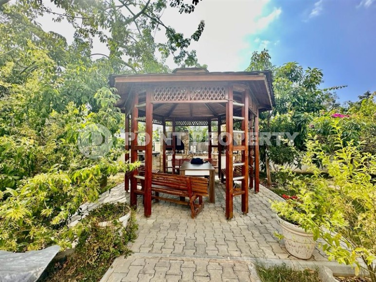 Панорамная квартира с видом на море на 11-м этаже, в современном районе Аланьи - Махмутлар-id-6996-фото-21