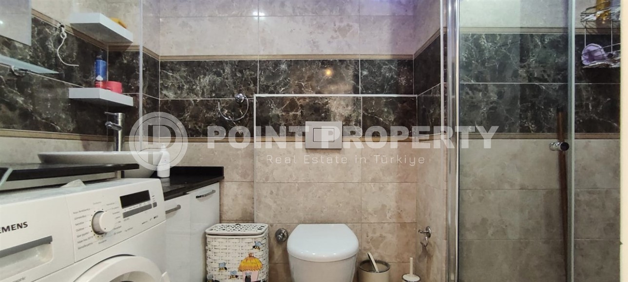 Квартира 1+1 с современным дизайном, комфортабельной мебелью и всей необходимой бытовой техникой, в 150 метрах от моря-id-7002-фото-7