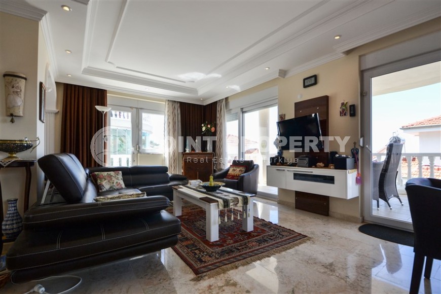 Двухэтажная вилла с видом на море в живописном, экологически чистом районе Аланьи - Каргыджак-id-7005-фото-2