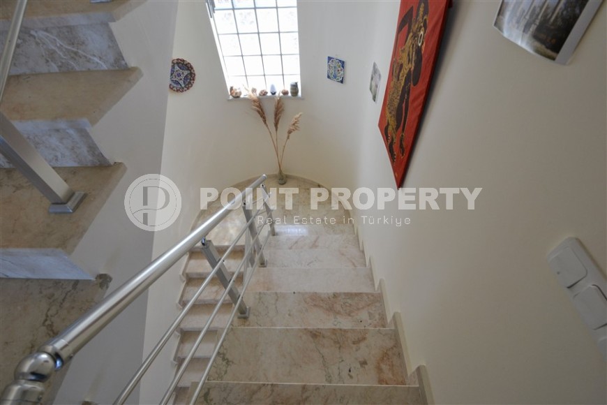 Двухэтажная вилла с видом на море в живописном, экологически чистом районе Аланьи - Каргыджак-id-7005-фото-9