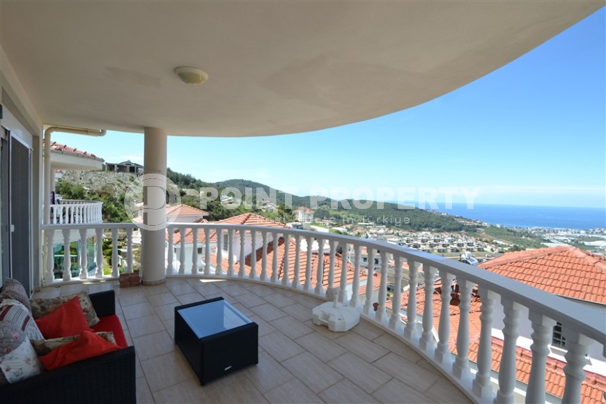 Двухэтажная вилла с видом на море в живописном, экологически чистом районе Аланьи - Каргыджак-id-7005-фото-14