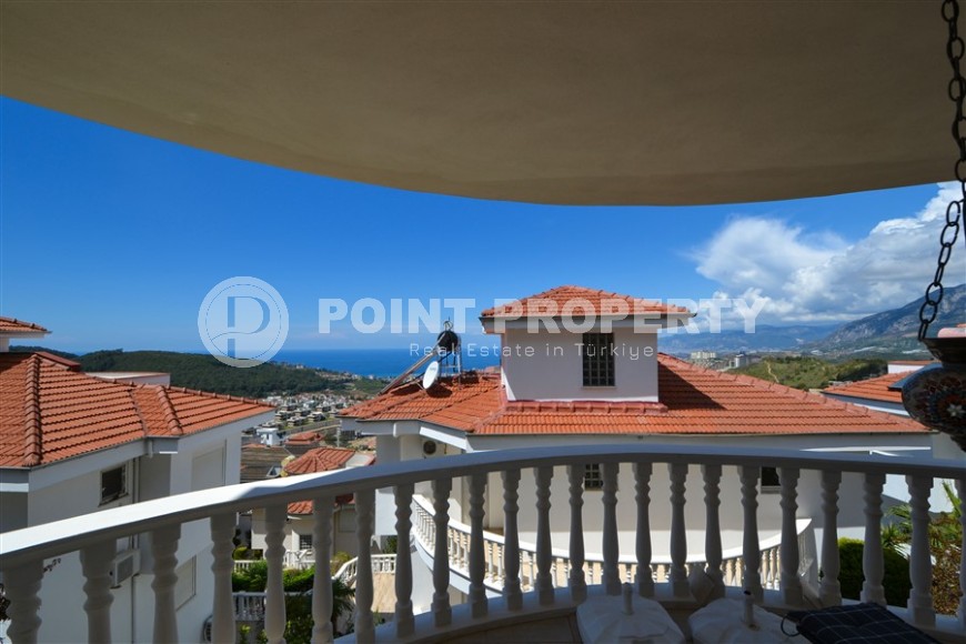 Двухэтажная вилла с видом на море в живописном, экологически чистом районе Аланьи - Каргыджак-id-7005-фото-15