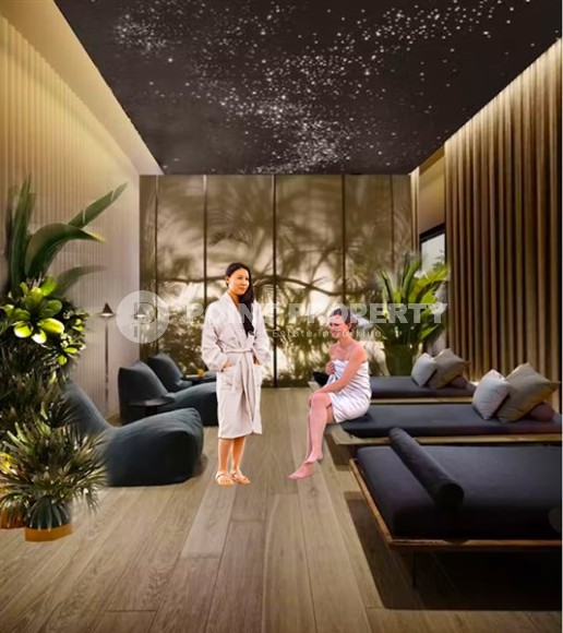 Compact new apartment in a residential complex at the final stage of construction, in a prestigious area of Alanya - Upper Oba-id-7007-photo-3