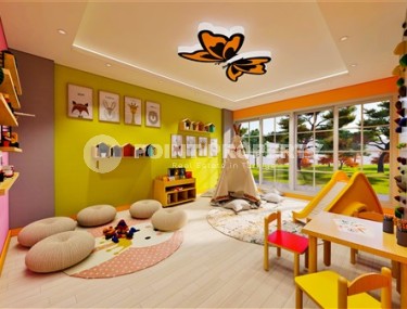 Compact new apartment in a residential complex at the final stage of construction, in a prestigious area of Alanya - Upper Oba-id-7007-photo-4