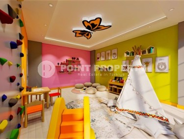 Compact new apartment in a residential complex at the final stage of construction, in a prestigious area of Alanya - Upper Oba-id-7007-photo-5