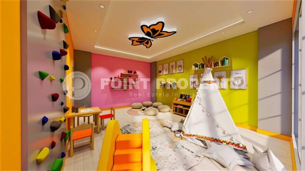 Compact new apartment in a residential complex at the final stage of construction, in a prestigious area of Alanya - Upper Oba-id-7007-photo-5