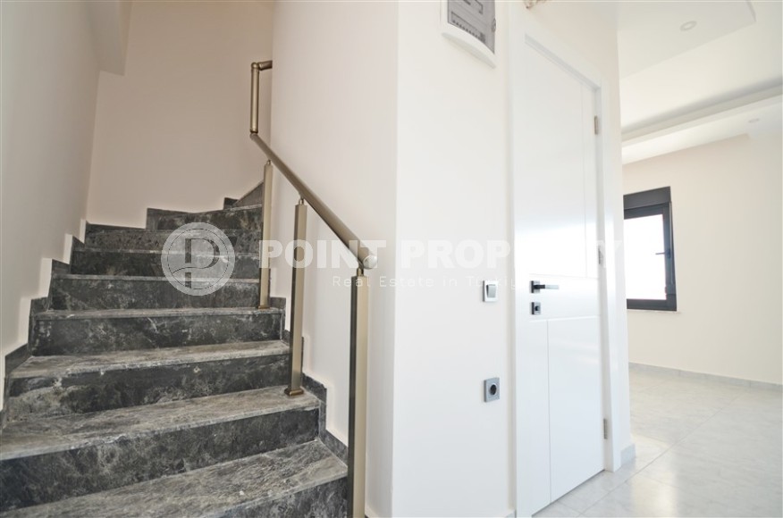 Двухуровневая квартира 2+1, общей площадью 98 м2, на 9-м этаже с мансардой, в живописном районе Аланьи - Авсаллар-id-7011-фото-6