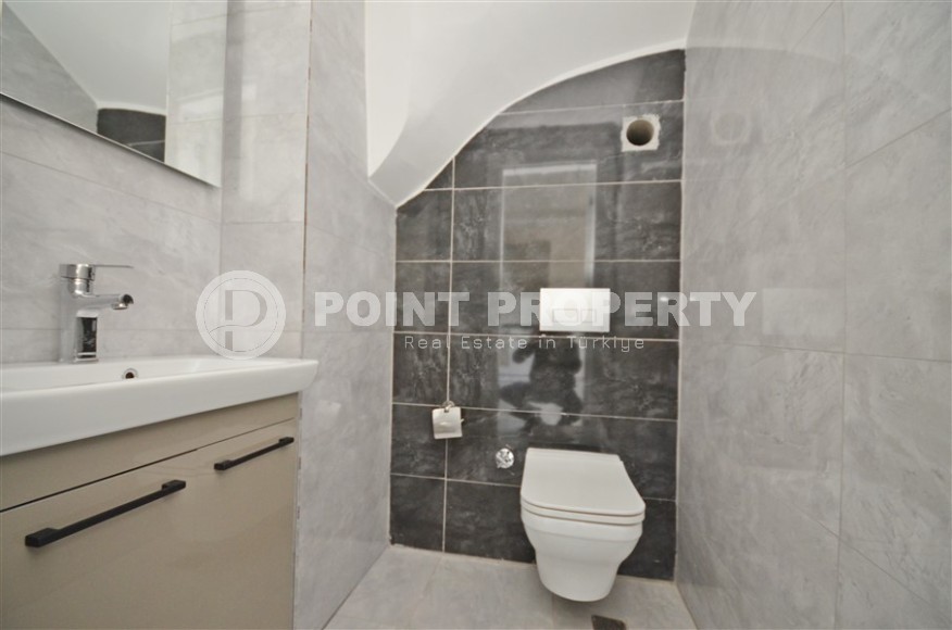 Двухуровневая квартира 2+1, общей площадью 98 м2, на 9-м этаже с мансардой, в живописном районе Аланьи - Авсаллар-id-7011-фото-9