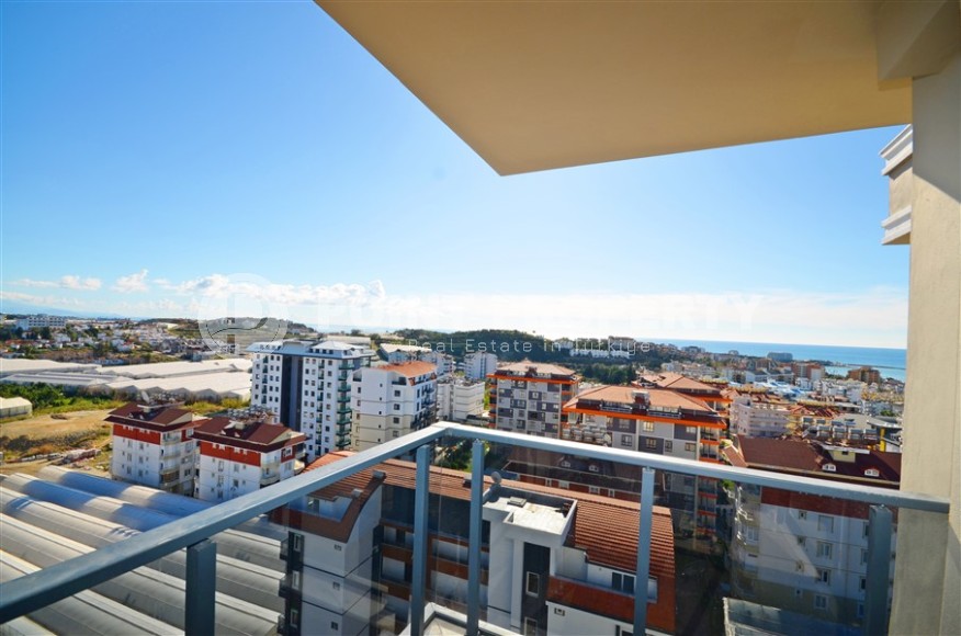 Двухуровневая квартира 2+1, общей площадью 98 м2, на 9-м этаже с мансардой, в живописном районе Аланьи - Авсаллар-id-7011-фото-13