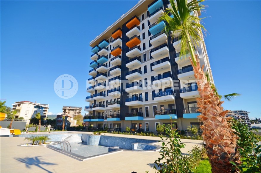 Двухуровневая квартира 2+1, общей площадью 98 м2, на 9-м этаже с мансардой, в живописном районе Аланьи - Авсаллар-id-7011-фото-22