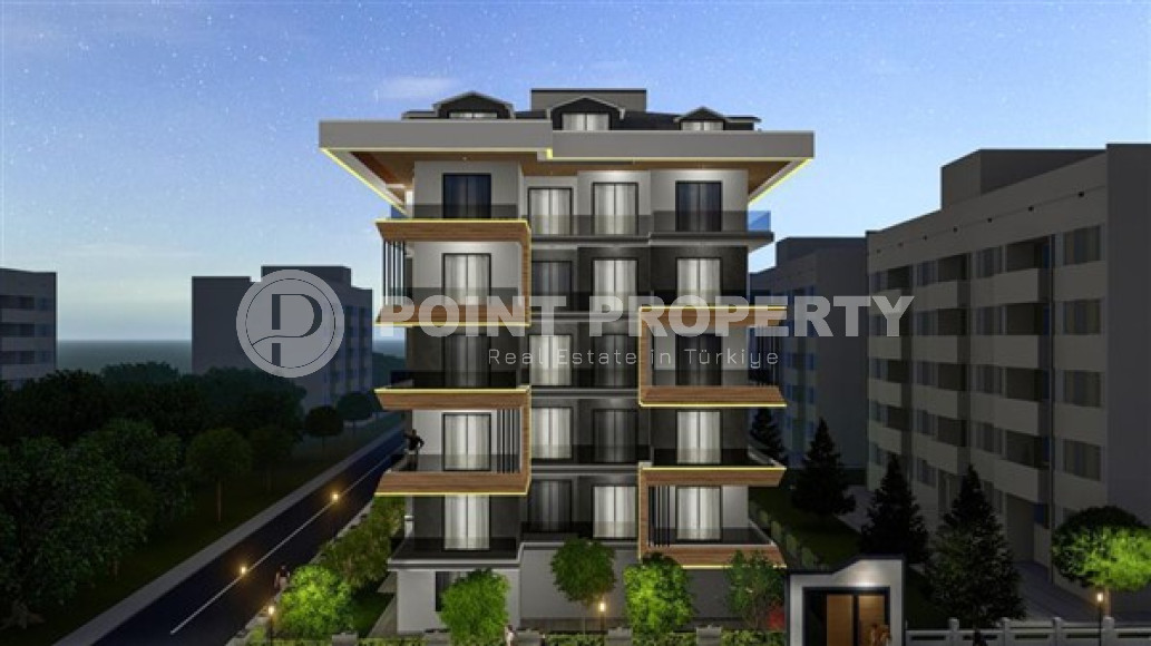 One-bedroom apartment in a premium complex under construction in the center of Alanya-id-1547-photo-9