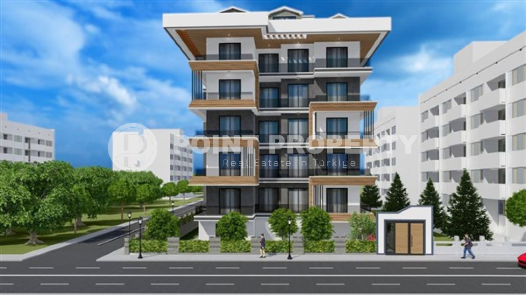 One-bedroom apartment in a premium complex under construction in the center of Alanya-id-1547-photo-10