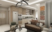 Linear and duplex apartments in a residence under construction, 750 meters from the sea-id-7021-photo-3