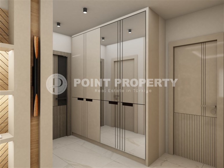 Линейные и двухуровневые апартаменты в резиденции на этапе строительства, в 750 метрах от моря-id-7021-фото-7