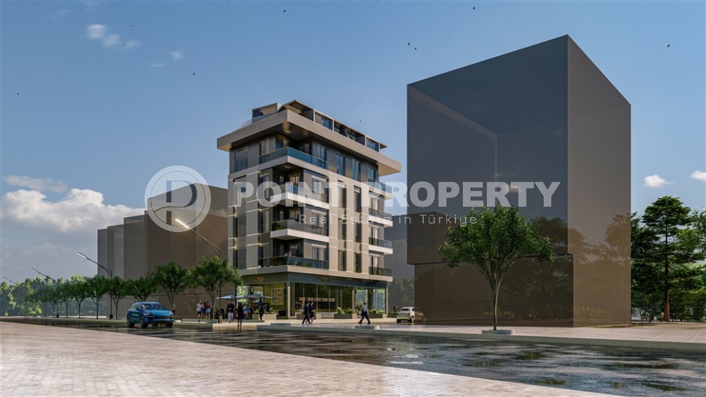 Linear and duplex apartments in a residence under construction, 750 meters from the sea-id-7021-photo-10