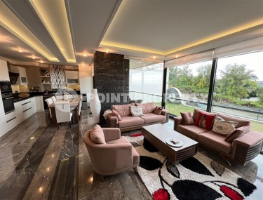 Современная квартира 2+1 с видом на море, в престижном районе Аланьи - Хасбахче-id-7023-фото-2