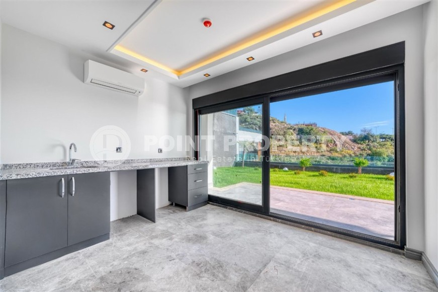 Элитные виллы с панорамным видом на море в спокойном, экологически чистом районе Аланьи - Джикджилли-id-7025-фото-9