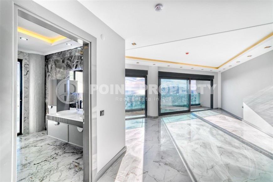 Элитные виллы с панорамным видом на море в спокойном, экологически чистом районе Аланьи - Джикджилли-id-7025-фото-12