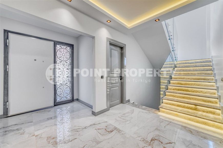 Элитные виллы с панорамным видом на море в спокойном, экологически чистом районе Аланьи - Джикджилли-id-7025-фото-14