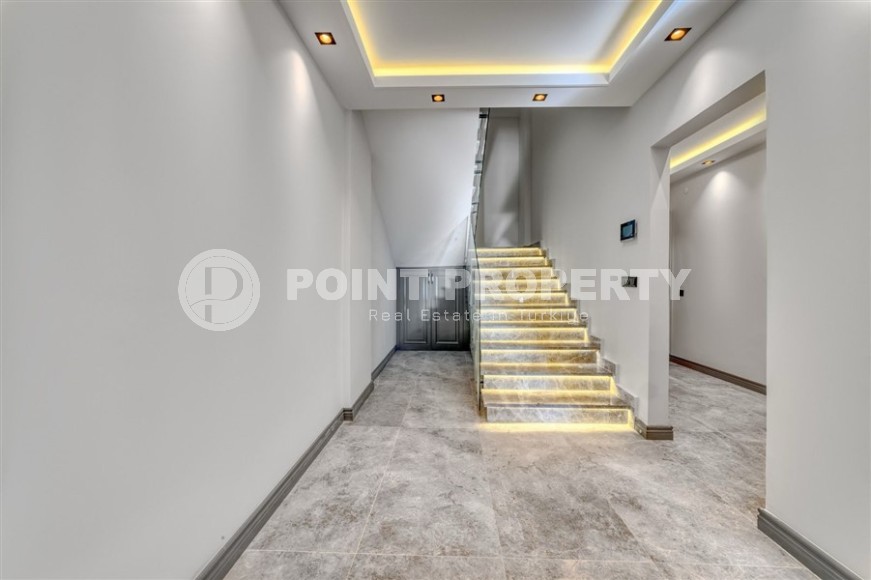 Элитные виллы с панорамным видом на море в спокойном, экологически чистом районе Аланьи - Джикджилли-id-7025-фото-15