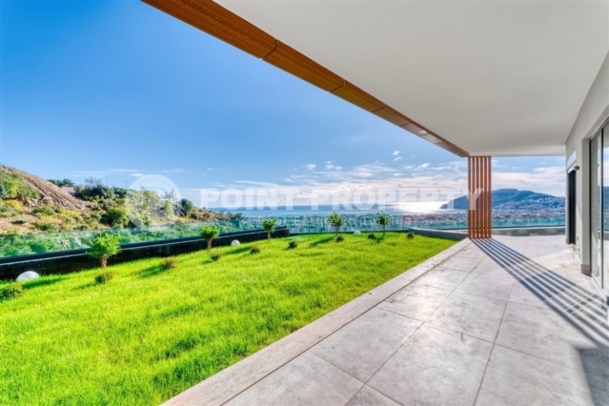 Элитные виллы с панорамным видом на море в спокойном, экологически чистом районе Аланьи - Джикджилли-id-7025-фото-22