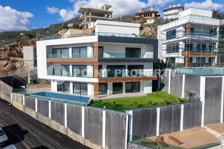 Элитные виллы с панорамным видом на море в спокойном, экологически чистом районе Аланьи - Джикджилли-id-7025-фото-24
