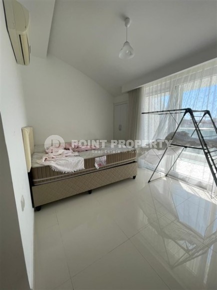 Просторная двухуровневая квартира с тремя спальными комнатами, на 5-м этаже с мансардой, в центре Аланьи-id-7028-фото-7