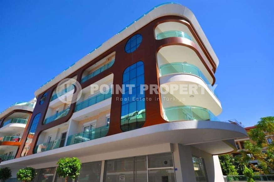 Просторная двухуровневая квартира с тремя спальными комнатами, на 5-м этаже с мансардой, в центре Аланьи-id-7028-фото-24