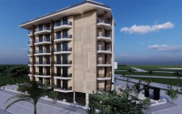 Two bedroom apartment, 77m², in Oba area, Alanya in a residence under construction 350m from the sea-id-1549-photo-3