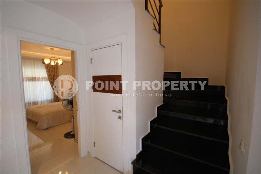 Двухуровневая квартира 3+1, общей площадью 180 м2, в современном жилом комплексе в центре Аланьи-id-7033-фото-11