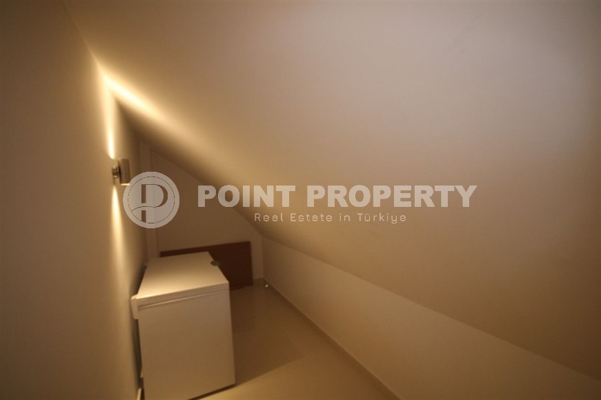 Двухуровневая квартира 3+1, общей площадью 180 м2, в современном жилом комплексе в центре Аланьи-id-7033-фото-12