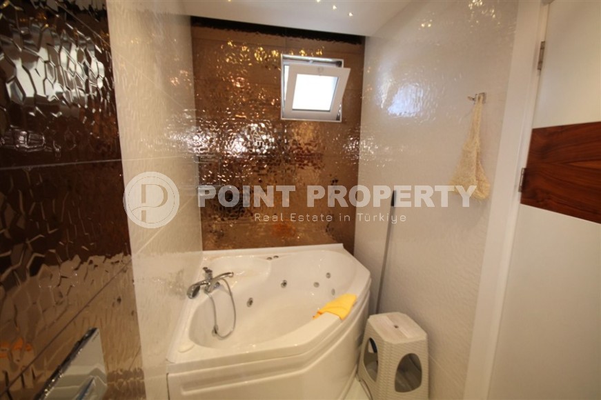 Двухуровневая квартира 3+1, общей площадью 180 м2, в современном жилом комплексе в центре Аланьи-id-7033-фото-13